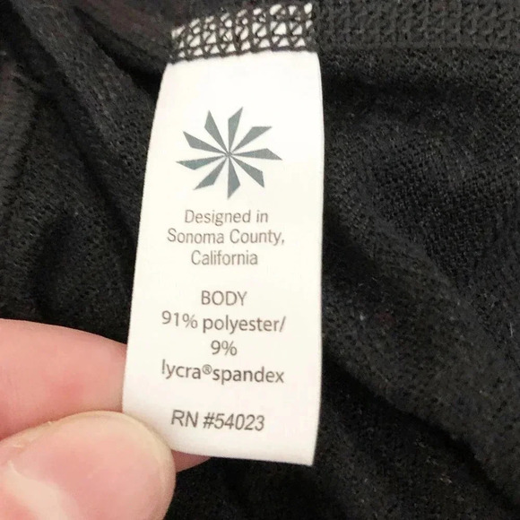 Athleta Black Cropped Leggings Tights Size Women's Size XS - Picture 8 of 9